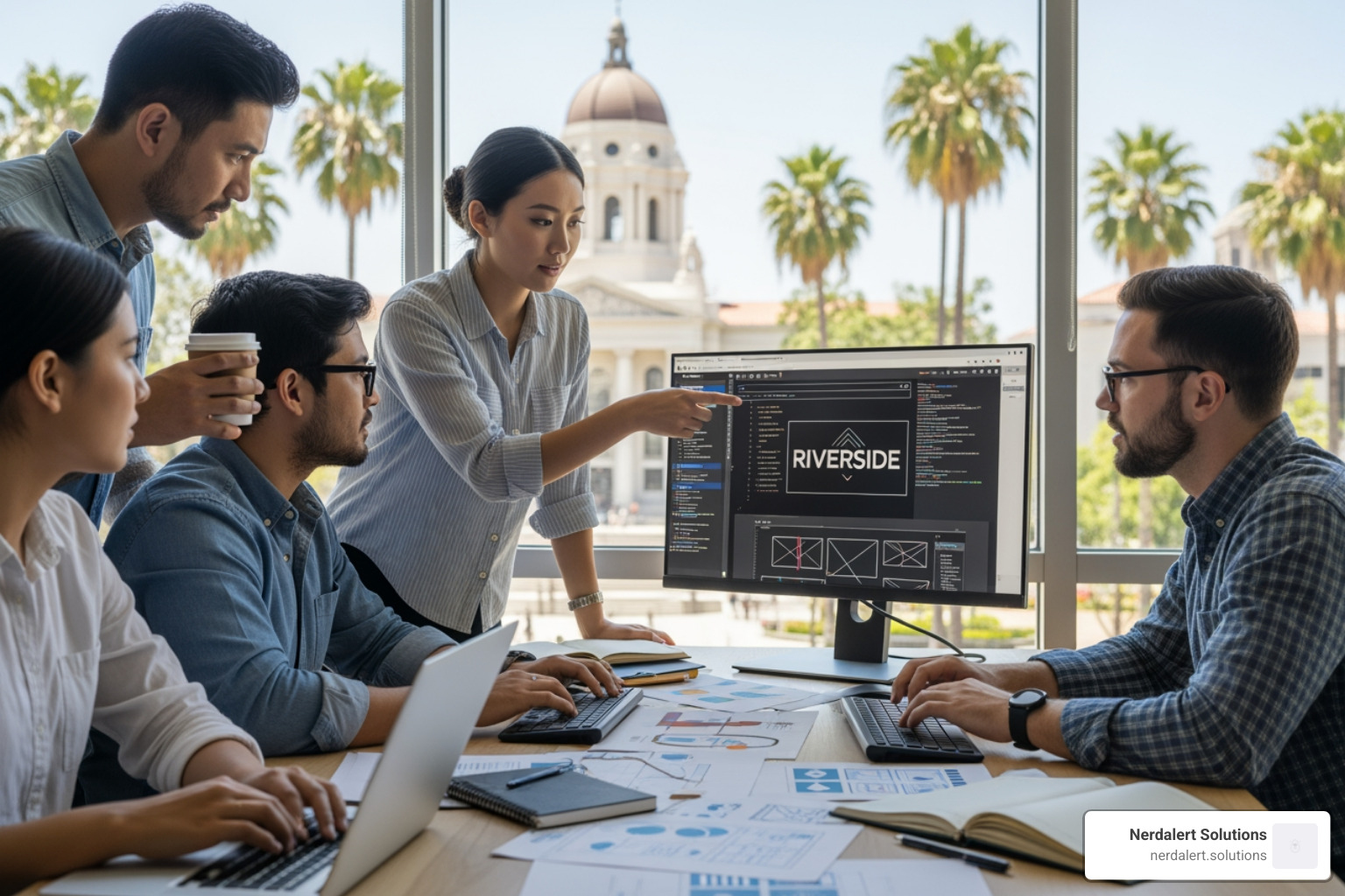 website developers riverside